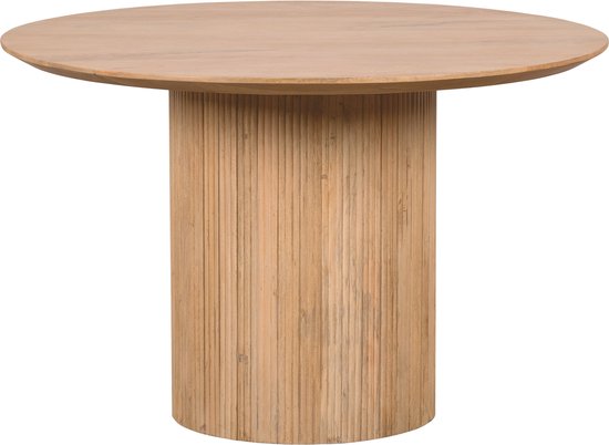 Foto: Lewis loft lynn ronde eettafel 120 cm fsc gecertificeerd mangohout naturel