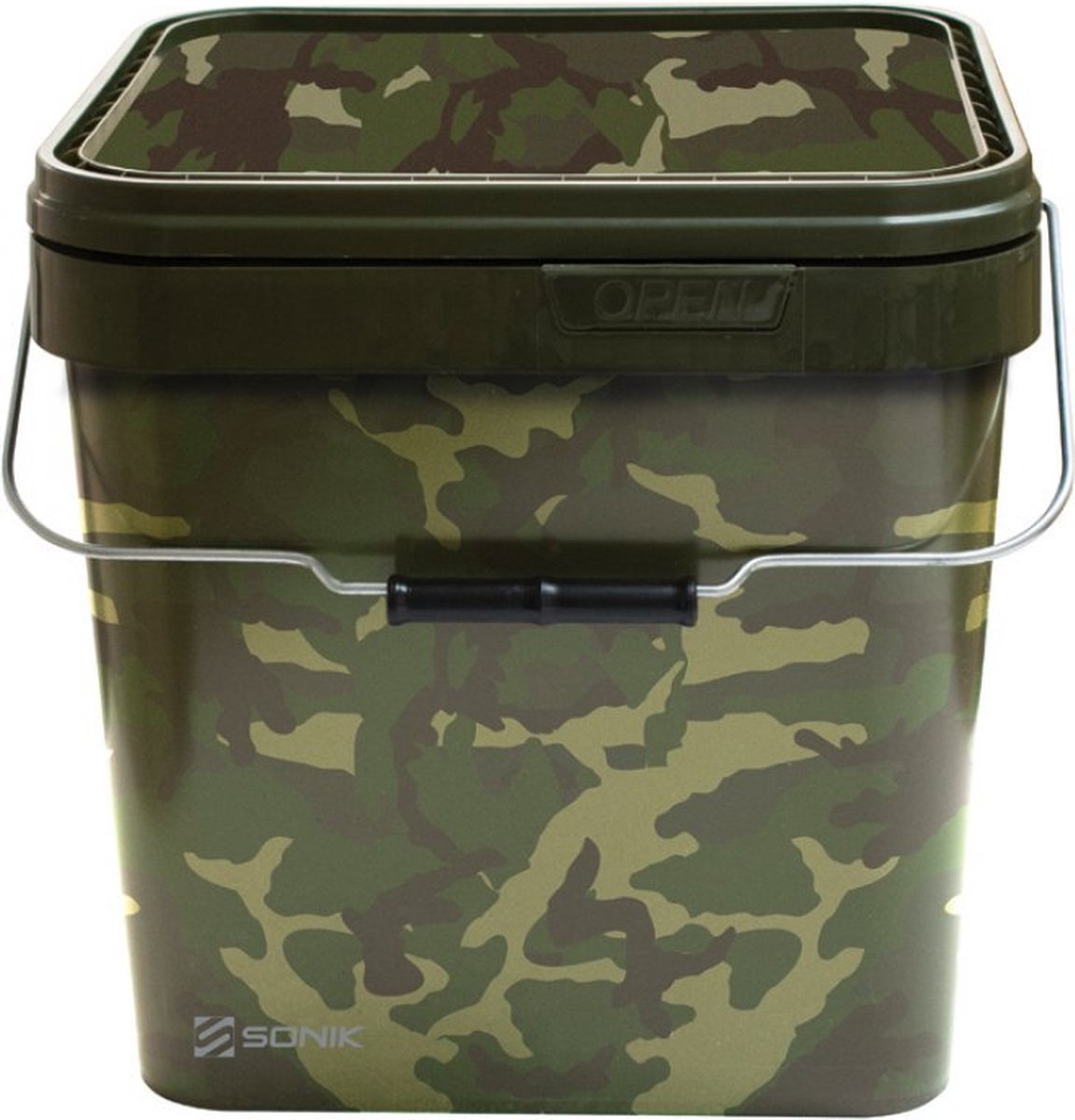 Goedkoopste Sonik Camo Square Bucket Camo 5L