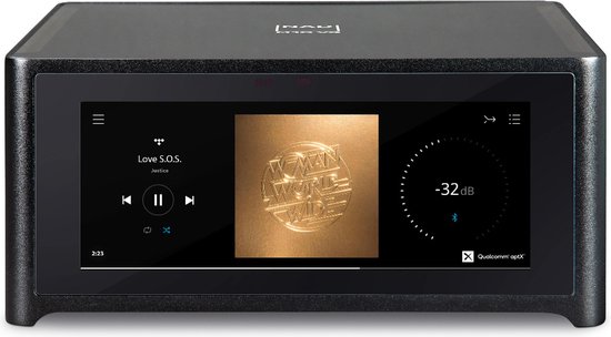 Foto: Nad m10 v3 bluos streaming versterker zwart