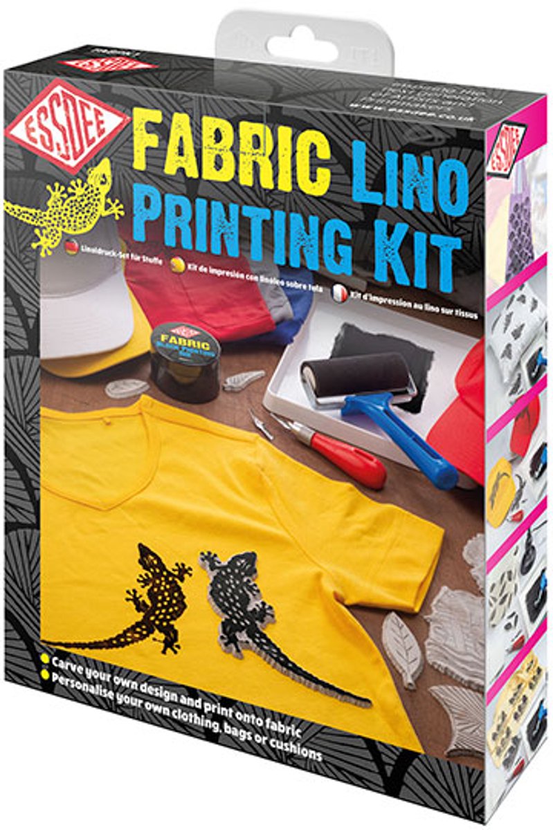 Essdee Textiel Linodruk Kit