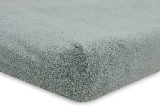 Jollein Aankleedkussenhoes Badstof 50x70cm Sea Green (2pack) — afbeelding 3