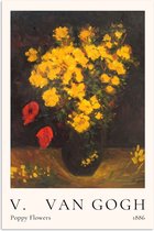 Affiche 20x30 cm - Vincent van Gogh - Fleurs de Poppy - Art - Anciens maîtres - Posters - Décoration de chambre - Décoration murale salon - Décoration murale Décoration murale chambre