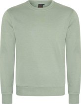 Mario Russo Sweater - Trui Heren - Sweater Heren - Agave Groen - 3XL