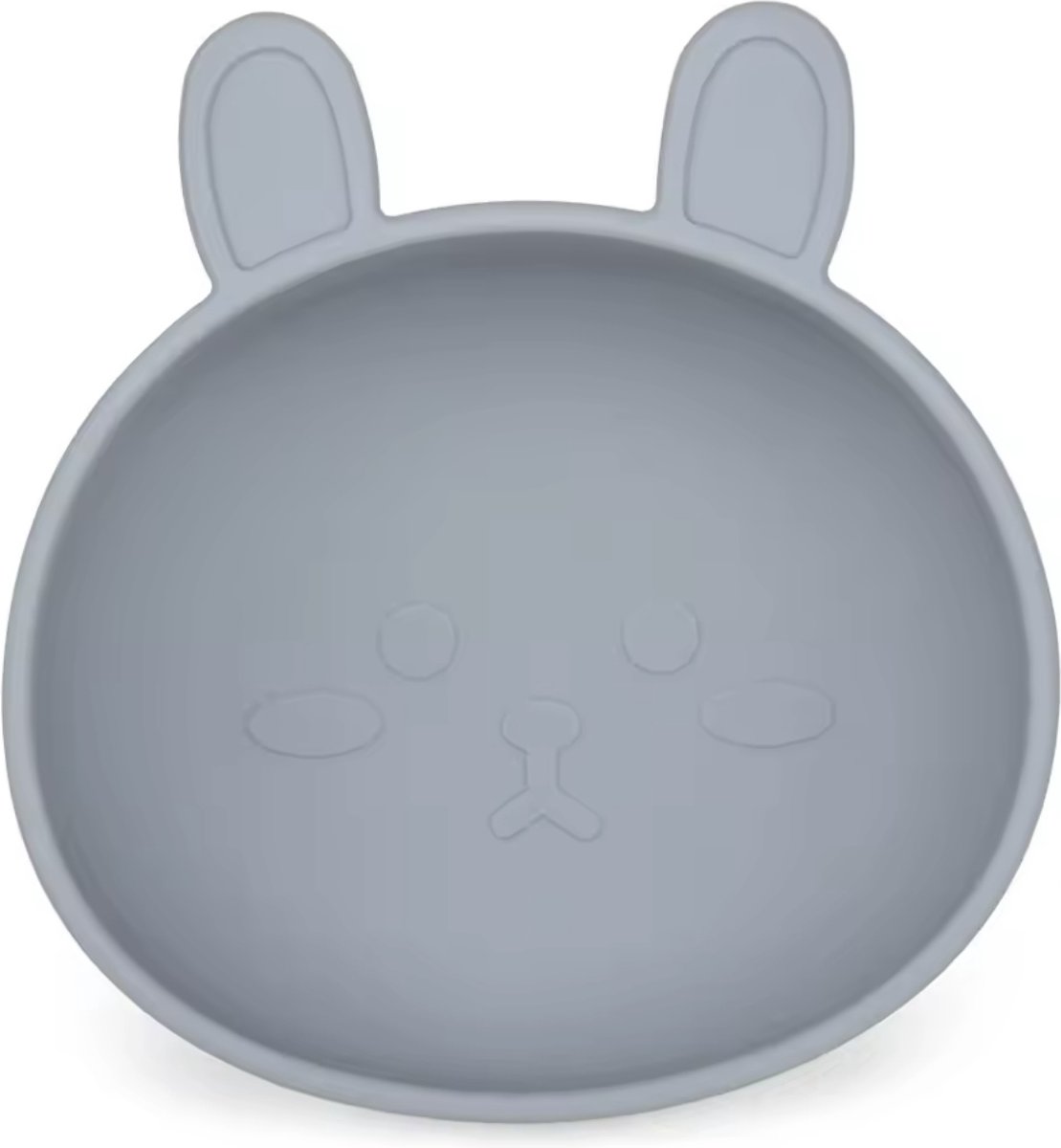 Goedkoopste KimDo - Siliconen Konijnen Bakje - Blauw - Met zuignap - Bakje - Schaaltjes - kinderservies - Kom - Baby - Kraamcadeau