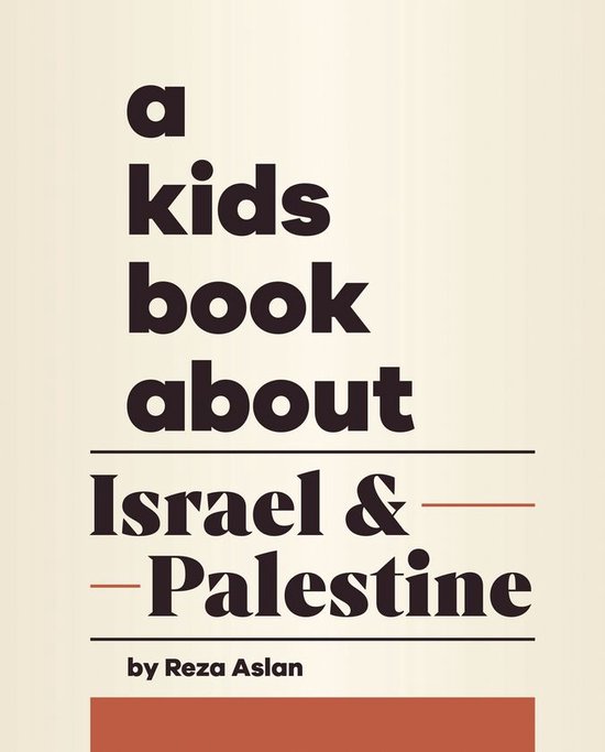 A Kids Book - A Kids Book About Israel & Palestine - cover