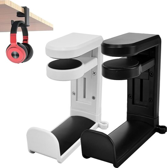 KIWIFOTOS Onder Bureau Hoofdtelefoon Standhouder, PC