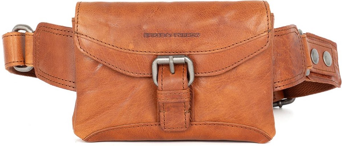Leren Heuptas - Missouri - Brandy Cognac