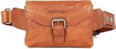 SPIKES & SPARROW Cuir Sac banane Bronco Beltbag Brandy Brun