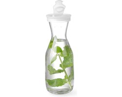 HENDI Karaf met schenkklep – 1 liter – vaatwasserbestendig – SAN kunststof