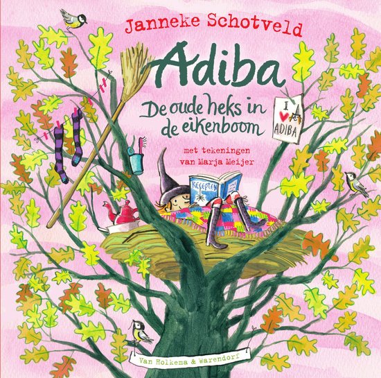 Adiba, de oude heks in de eikenboom - cover