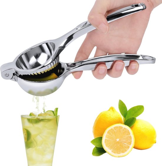 PARENCE.- Plastic sapcentrifuge - Capaciteit 600 ml, Fruitpers, Sinaasappel, Citroen, Handleiding - Willekeurige kleur