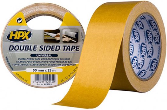 Dubbelzijdige tape 50 mm x 25 m - EPDM Zeeland | EPDM Zeeland Dubbelzijdige tape 50 mm x 25 m - EPDM Zeeland | EPDM Zeeland