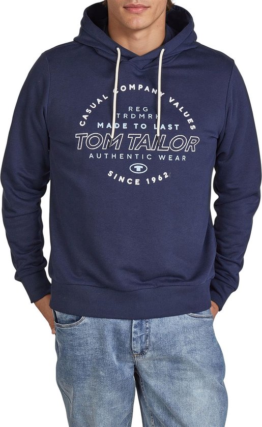 TOM TAILOR DENIM Sweater met rits - black/zwart