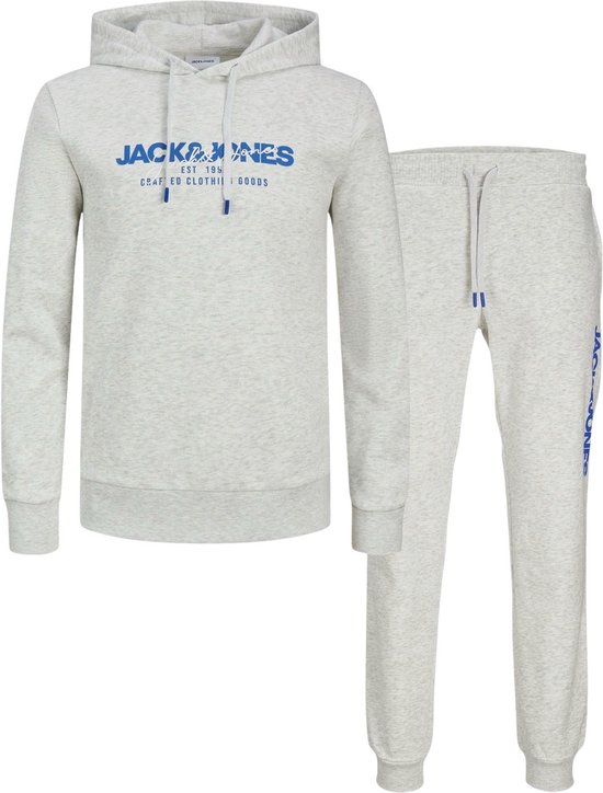 Jack & Jones JJLOCK HOOD 2 PACK - Sweatshirt - Navy Blazer/mottled