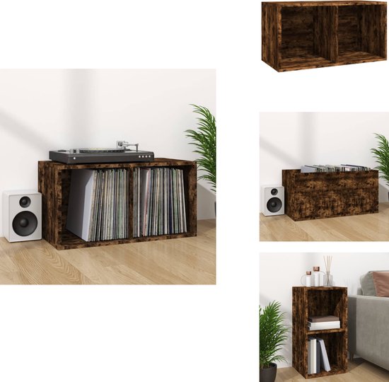Lp Box Hout vidaXL Opbergbox Voor LP - Opbergboxen Voor LP's - LP-box - Opbergbox ...