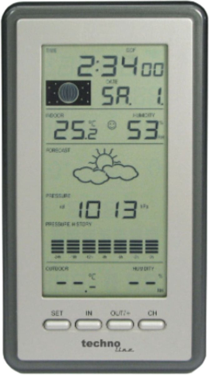Techno Line WS 9040 IT Draadloos weerstation