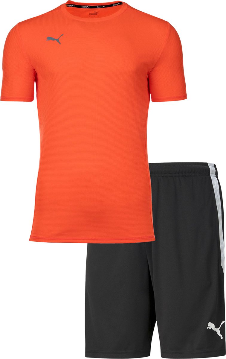 Puma Korte broek T-shirt Set van 1 Oranje