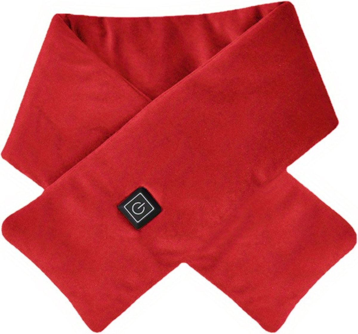 Bovista Verwarmde Sjaal - Elektrische Sjaal - Oplaadbaar - USB - Winter - Dames - Heren - Meisje - Jongen - Motor - Rood
