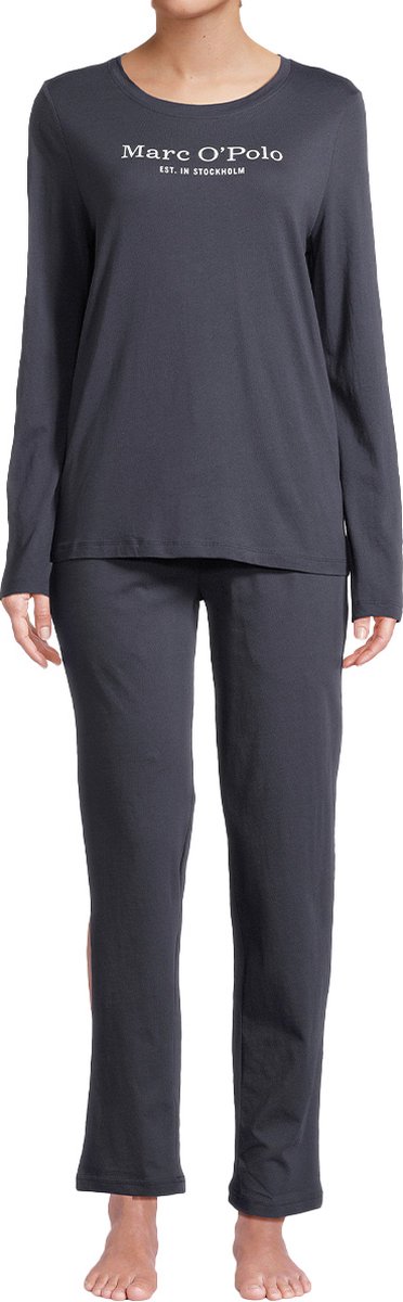 Marc O'Polo Dames pyjama Mix & Match Cotton dark navy
