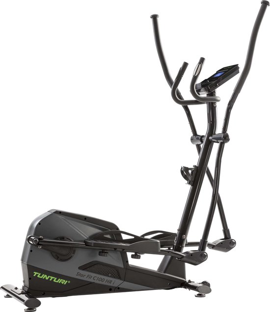 Foto: Tunturi star fit c100 hr i crosstrainer bluetooth ergometer 16 weerstanden verstelbaar