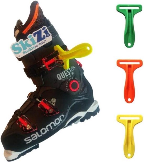 SkiZi - Buckle Fastener - Oranje - Wintersport - Wintersport Gadget - Skischoenhulp