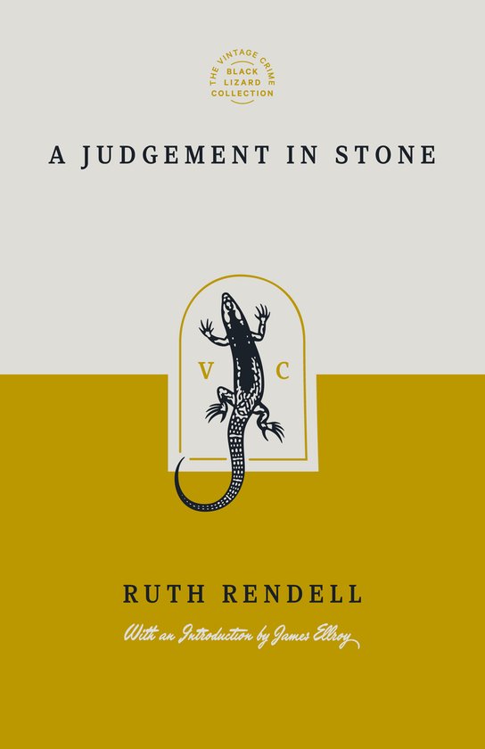 Vintage Crime/Black Lizard Anniversary Edition-A Judgement in Stone (Special Edition)