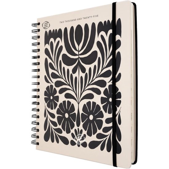 Planificateur hebdomadaire Equivera 2025 - Planificateur hebdomadaire - Agenda - Calendrier - Planificateur mensuel - Planificateur familial