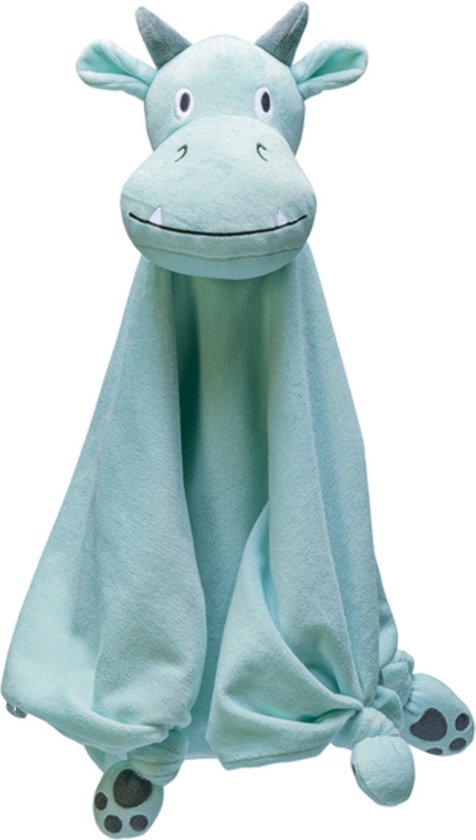 Beeztees Puppy Cuddle Cloth Dragon - Jouets pour chien - Peluche - Vert - 46x40x7,5 cm