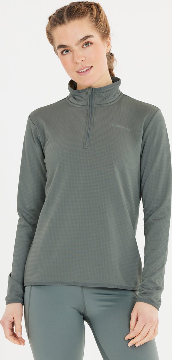 ENDURANCE Langarmshirt VIRONIC W Waffle