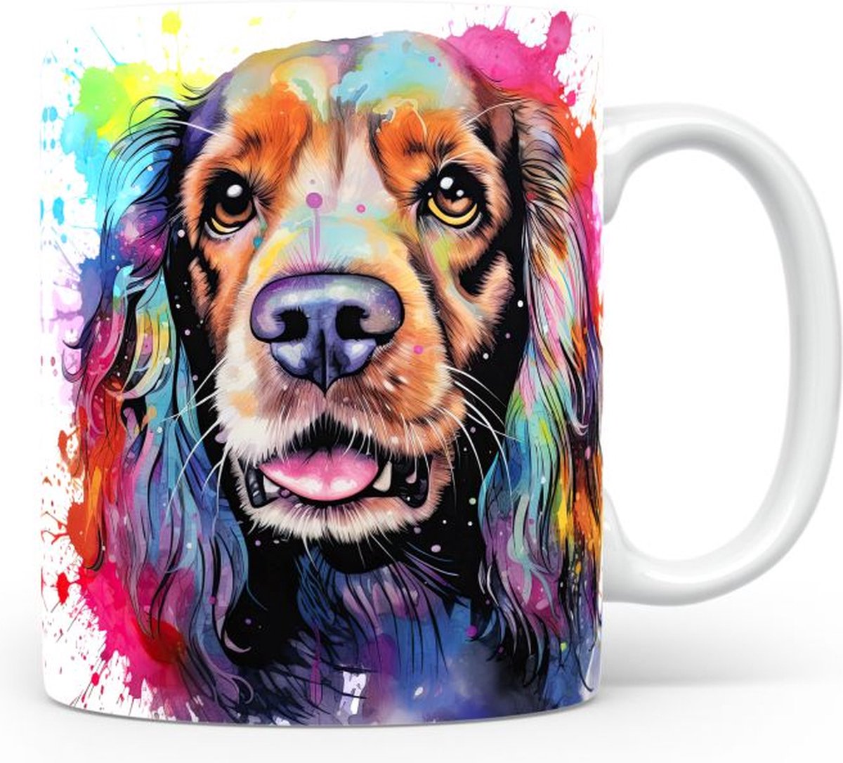 Mok met Cocker Spaniel