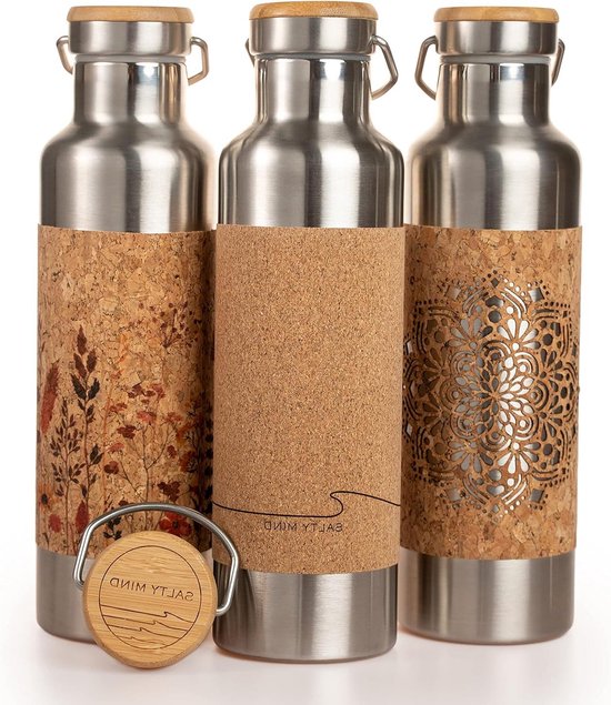 Tiffino Munchkix - S 750 ml, roestvrij stalen lunchbox, lekvrij en Tiffino Munchkix - S 750 ml, roestvrij stalen lunchbox, lekvrij en