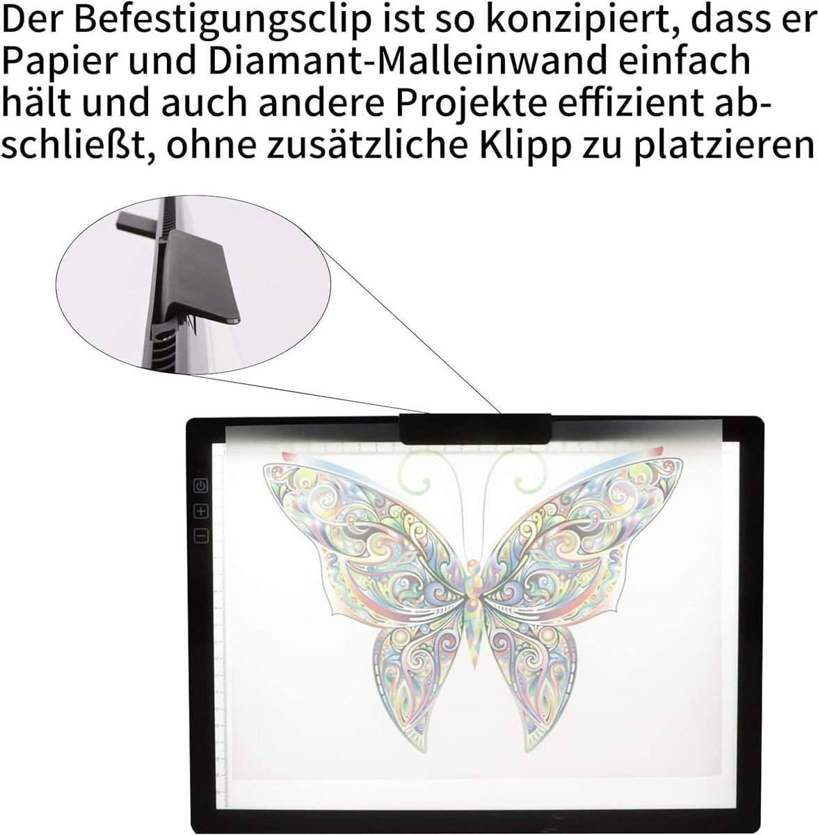 JSKLAMP A4 lichtbord, magnetisch lichtbord om te tekenen