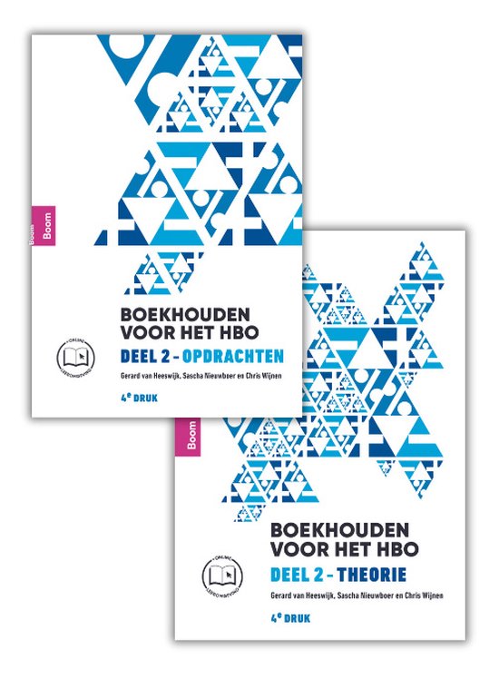 Boekhouden voor het hbo deel 2 (pakket) (4e editie) - cover