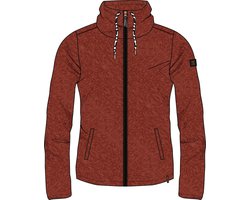 Brunotti Kyoto Dames Fleece Teddy Vest - Rood, Bruin - M