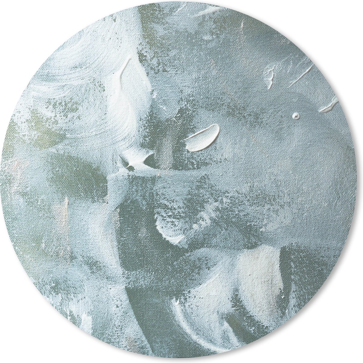 Muismat rond 50x50 cm - Mousepad Acrylverf - Structuren - Abstract - Ronde muismatten