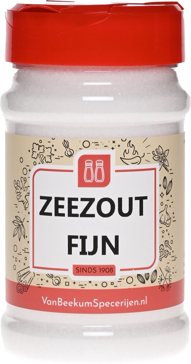 Goedkoopste Van Beekum Specerijen - Zeezout Fijn - Strooibus 320 gram