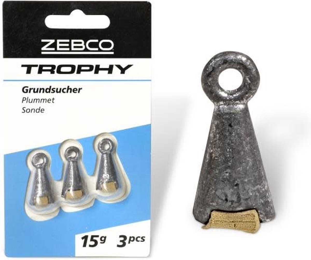 Zebco Trophy Plummet (3 pcs) - Maat : 25g