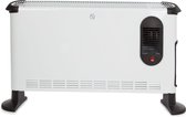 Bol.com Perel Convectorkachel elektrische verwarming elektrische kachel radiator met drie warmtestanden voor ruimtes tot 75 m³ v... aanbieding