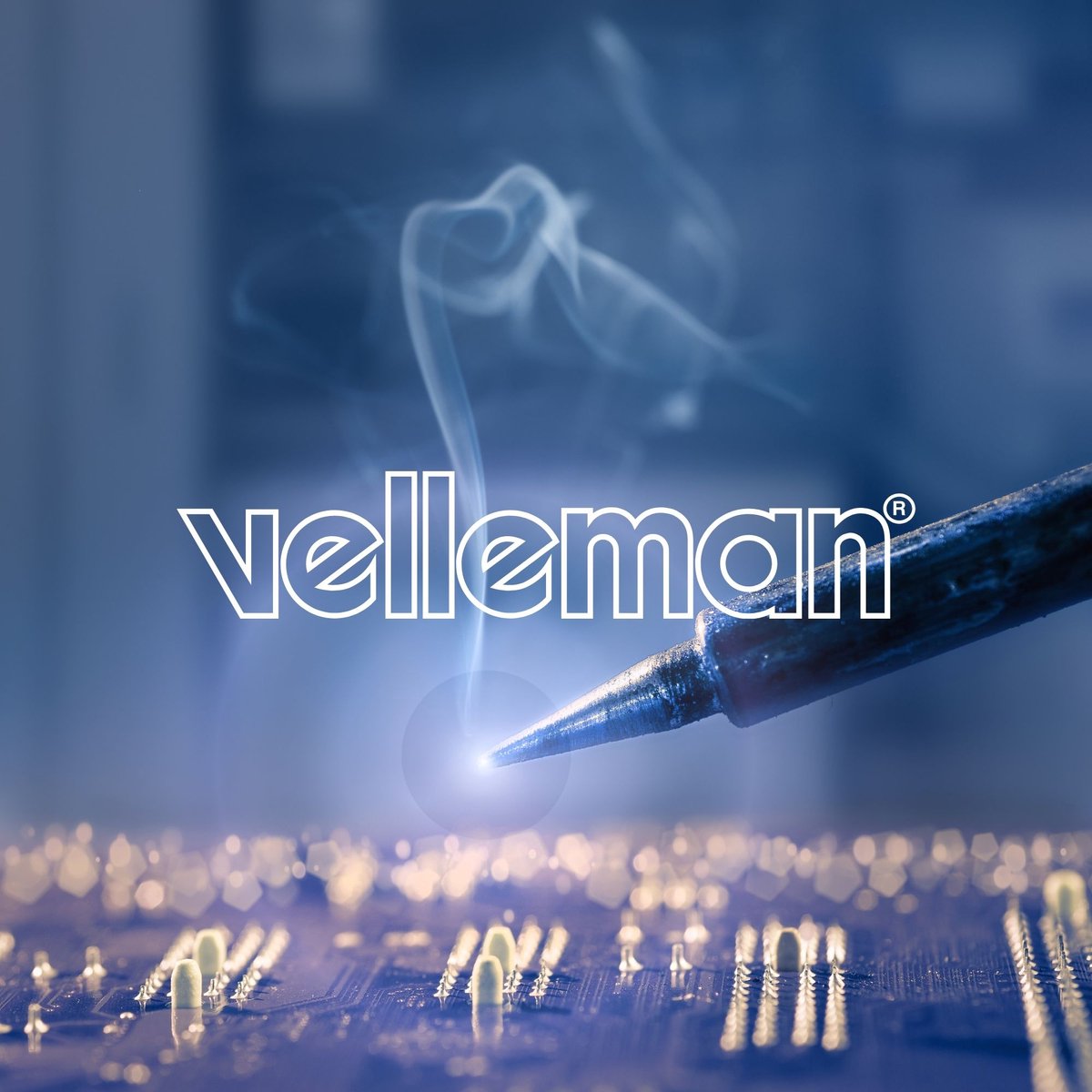 Velleman Soldeerstation set 40–48 W met LED-indicator, instelbare temperatuur 150–480 °C, inclusief accessoires, ideaal voor professionals en DIY – foto 2
