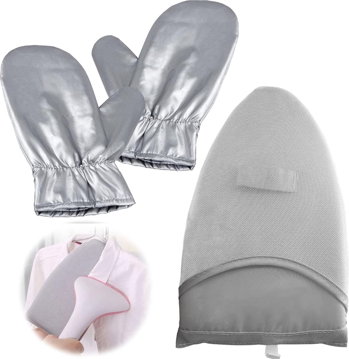 2 Stuks Hittebestendige Strijkhandschoenen - Multifunctionele Beschermende Handschoenen voor Kleding
