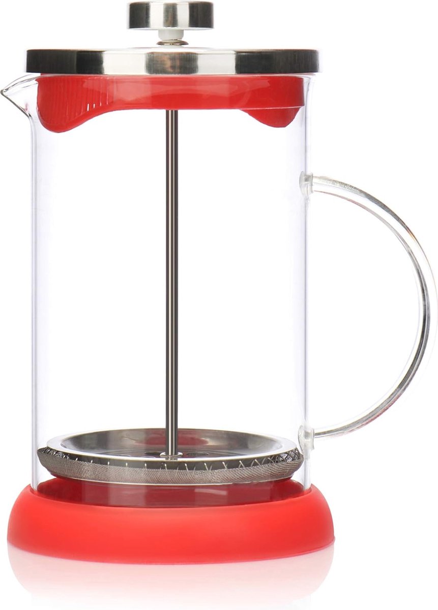 Koffiezetapparaat met Frans perssysteem en glazen cilinder - 800ml