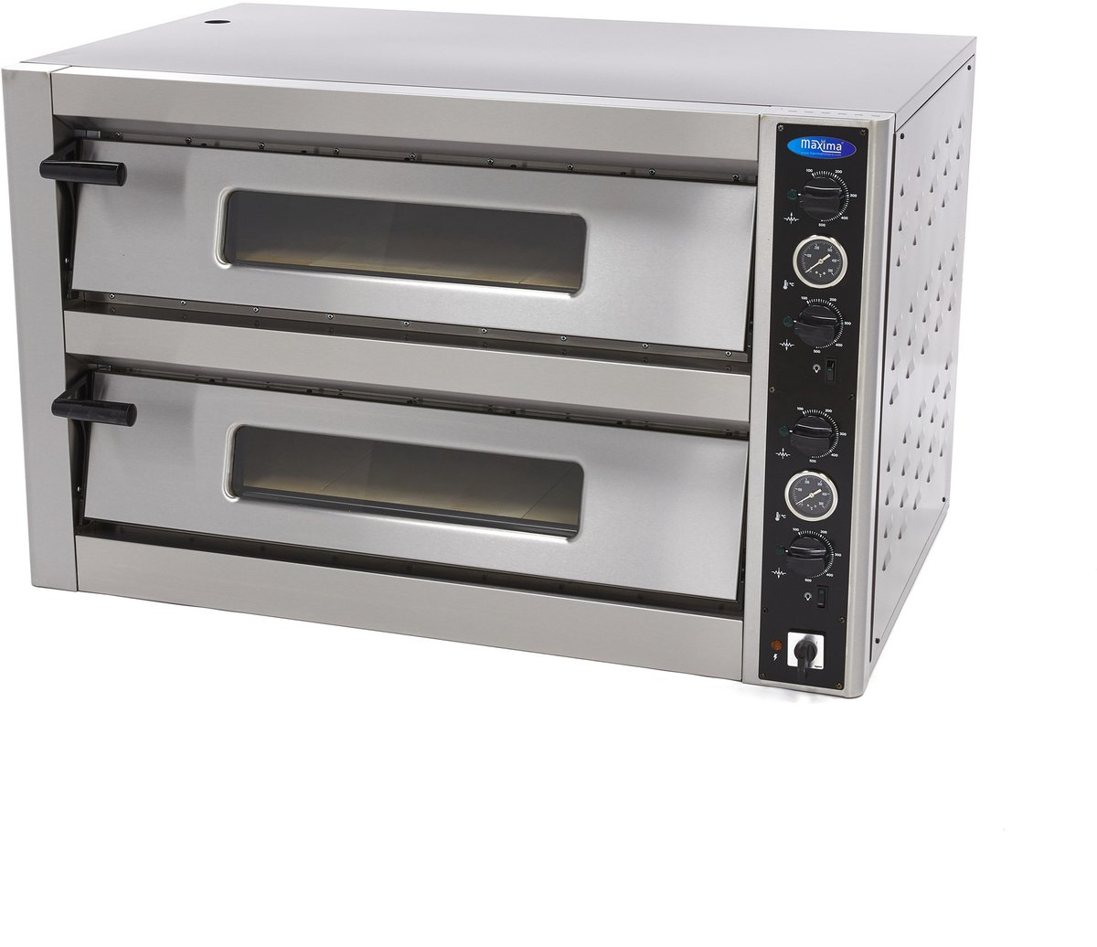 Pizza Oven - 12 Pizza's Ø 30 cm - 2 Kamers