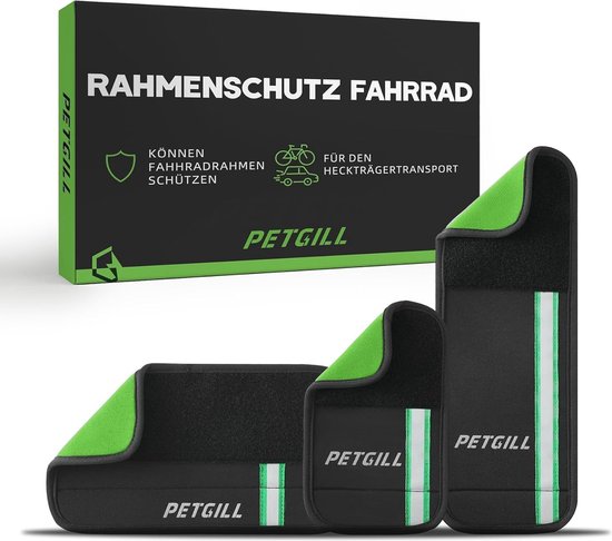 Transparant gordijn Mountainbike en helm