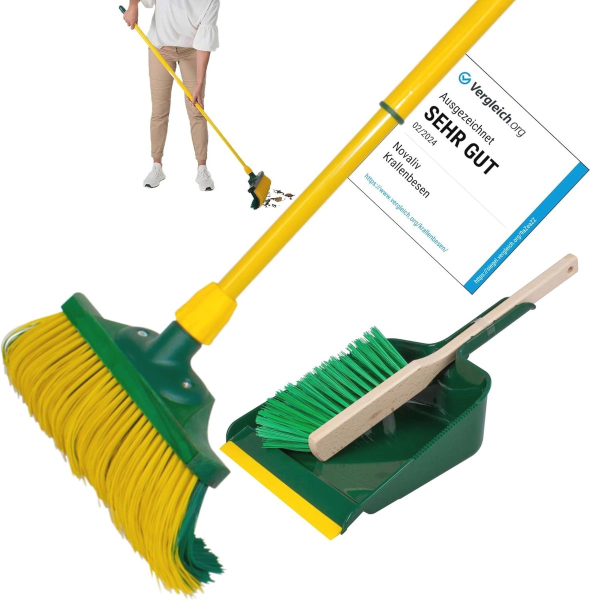 Goedkoopste Klauwveger Set 40 cm met Telescoopsteel en Veeggarnituur