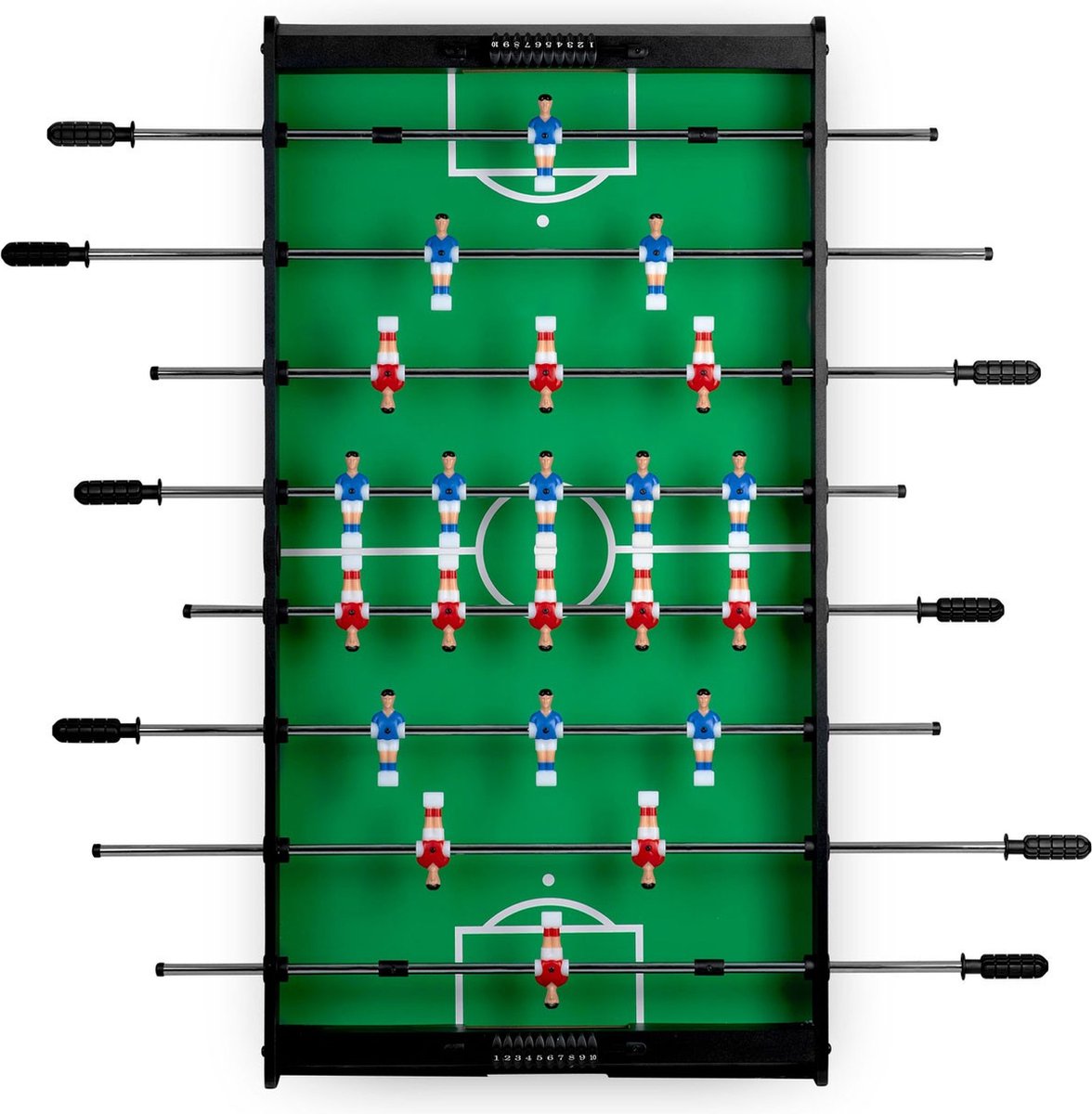 Neosport tafelvoetbaltafel - 118x61x79 cm - NS-805 - zwart