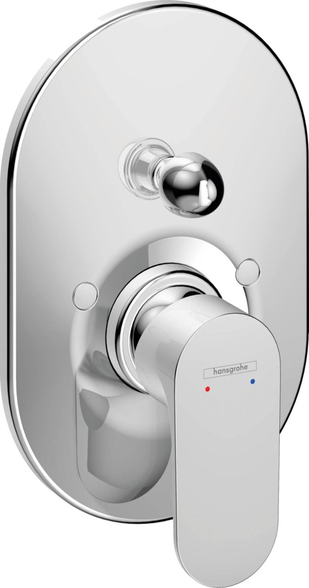 Hansgrohe Rebris S - Afdekset badkraan, chroom 72449000