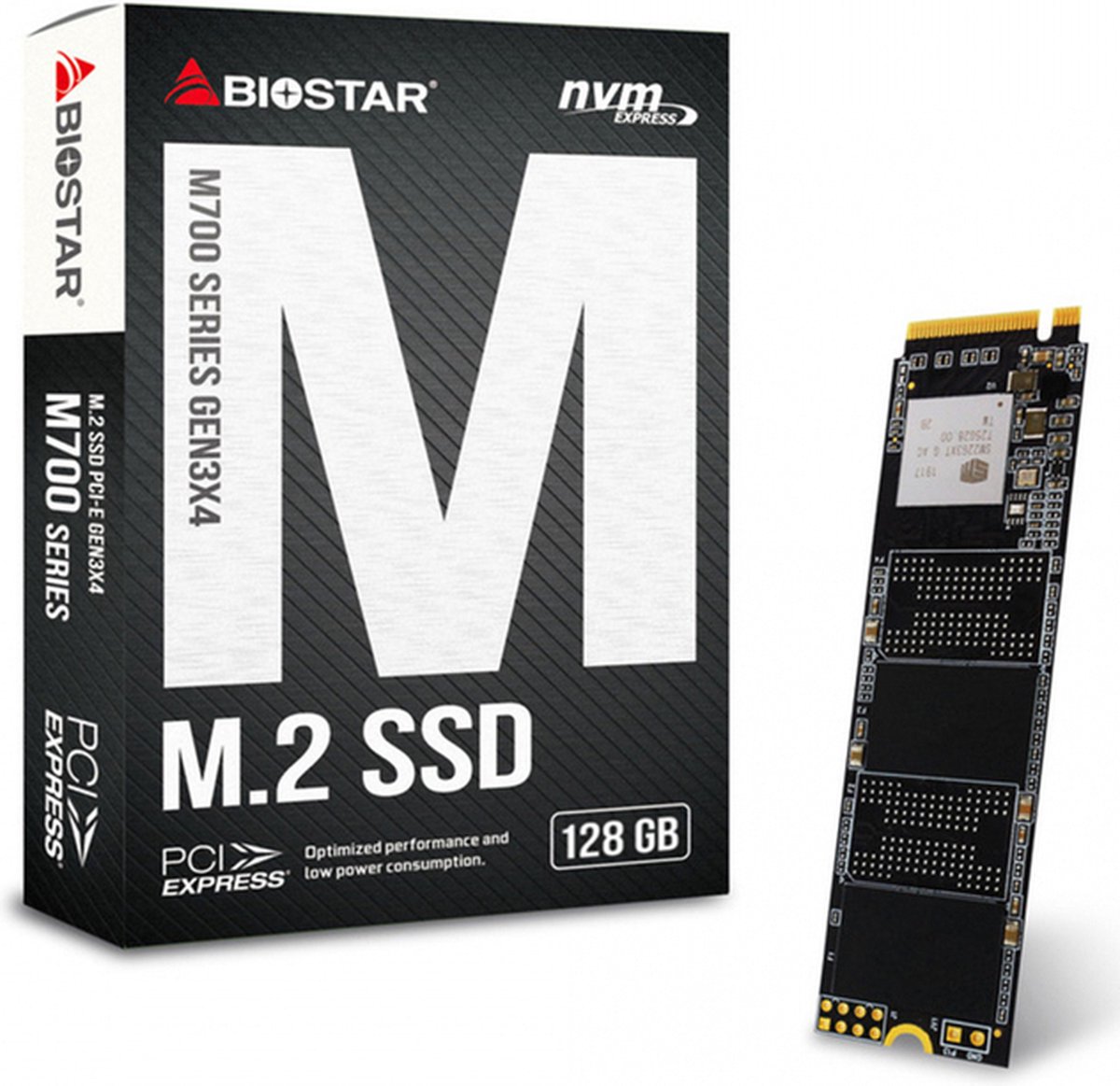 Biostar M700 128 GB M.2 PCI Express 4.0 NVMe