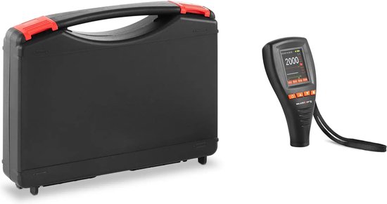 Jauge D'épaisseur De Revêtement Steinberg Systems 0-2000 µm - Précision ±2% +1 µm - Pour Peinture, Métaux - Avec Mémoire, Câble USB
