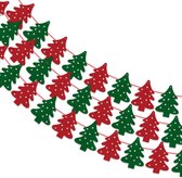 Q2P - Kerstbomen - Slinger - Kerstversiering - Kerstboom - Kerstdecoratie - Kerst Slingers - Versiering - Vlaggenlijn - decoratie – 200 cm