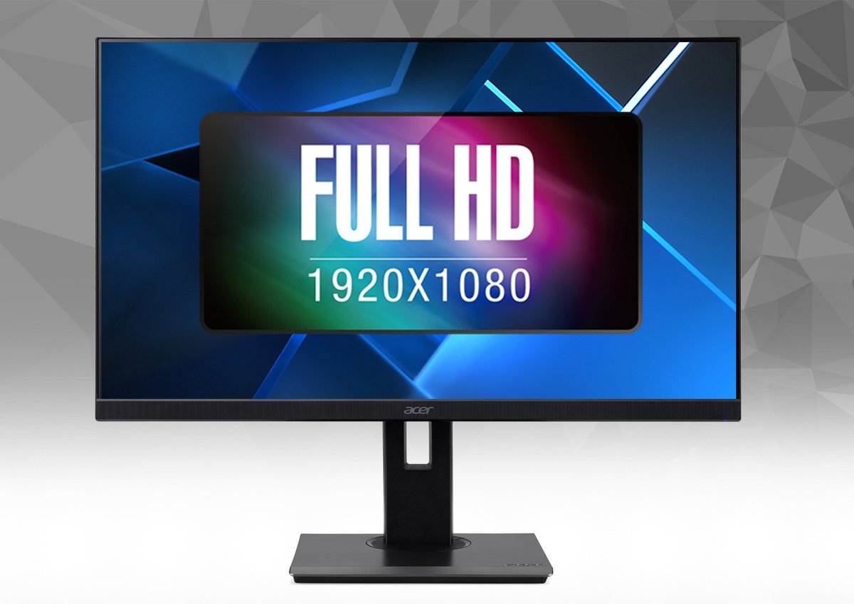 Acer B7 B247Y 60,5 cm (23.8") 1920 x 1080 Pixels Full HD LED Zwart